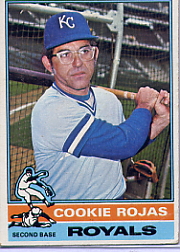 1976 Topps Baseball Cards      311     Cookie Rojas
